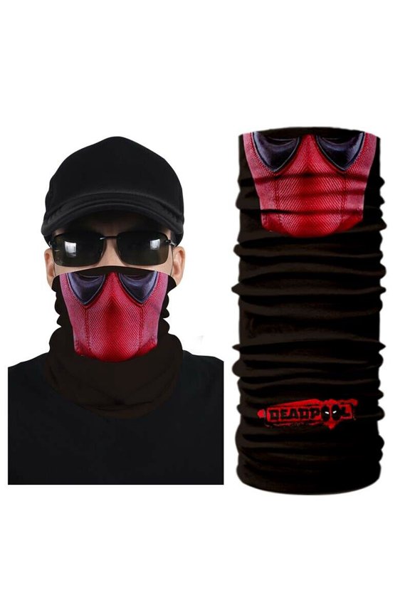 Skull Neck Gaiter Shield Scarf Bandana Face Mask Seamless UV Protection for Motorcycle Cycling Riding Running Headbands