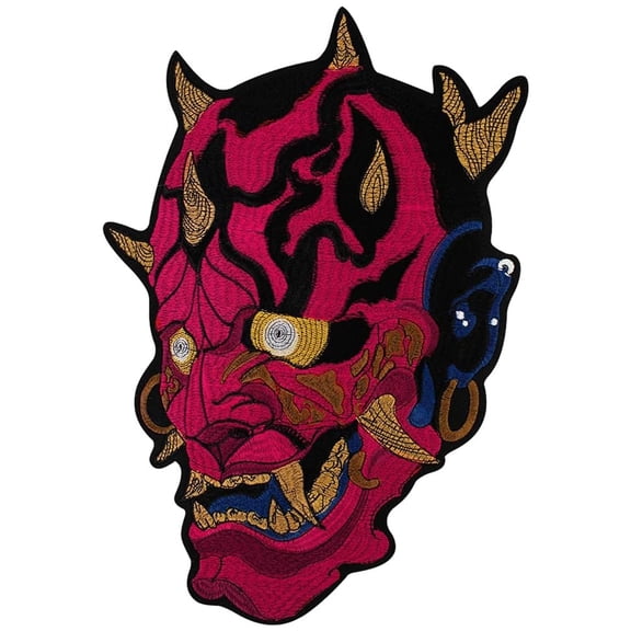 Skull Patches Dead Skull Iron on Patches Embroidered Applique Leather Tactical Jacket Badge Backpacks Stickers 1 Piece