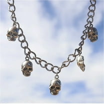 Skull Pendant Necklace All-match Men And Women