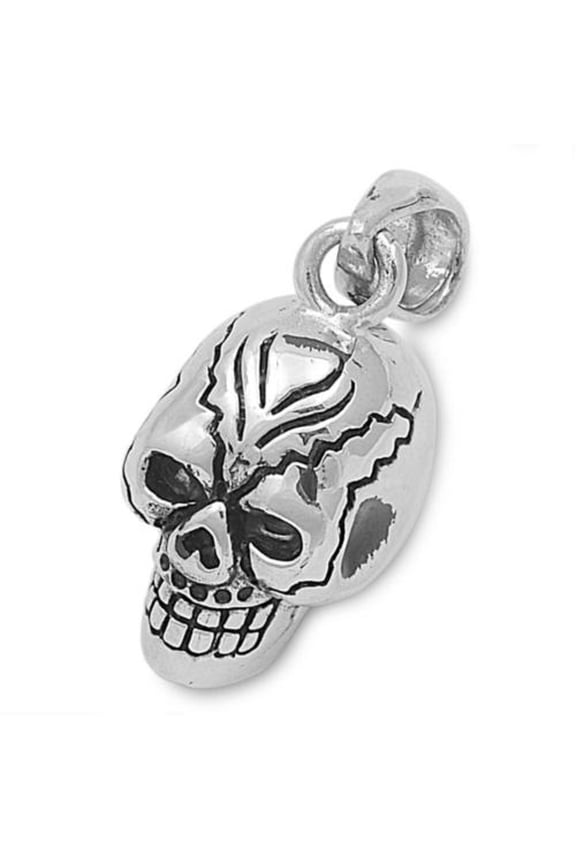 Skull Pendant Sterling Silver
