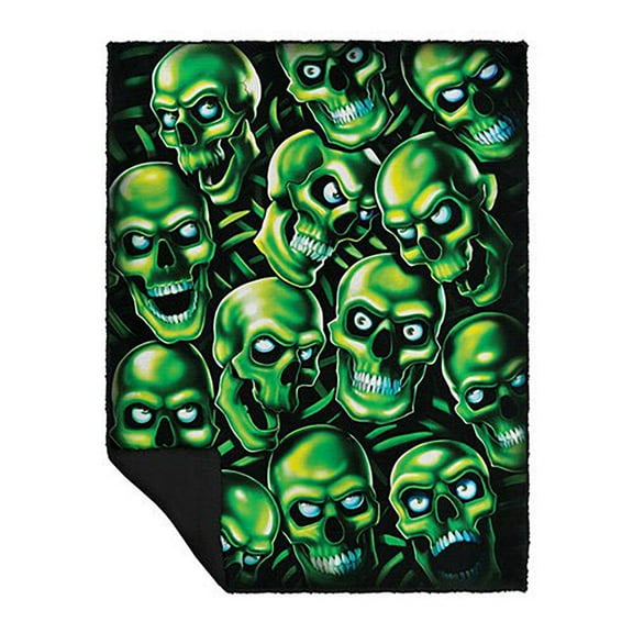 Skull Pile 50x60 Fleece Blanket