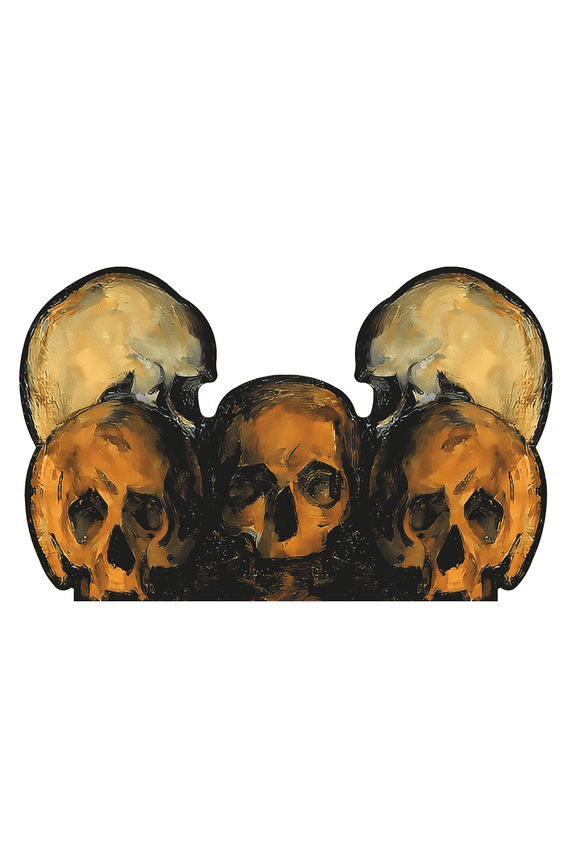 Skull Pile Painting Paul Cezanne Cardboard Cutout Standee Standup