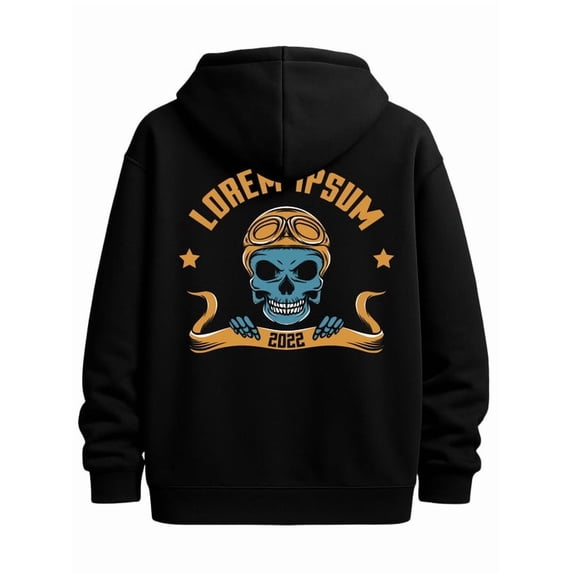 Skull Pilot Hoodie hoodies skeleton mens regular fit black Perfect for Sports spring fire fire Funny Unisex Shirt Printed tshirts Retro Unisex Shirt Crewneck tshirts