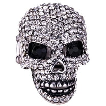 Skull Pin Brooch for Women for Blouse Jacket Coat Scarf Shawl Hat Bag