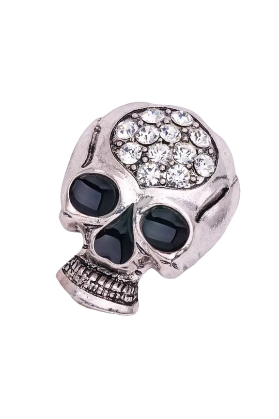 Skull Pin For Women Sturdy Alloy Brooch Gothic Jewelry for Parties Daily Wear Secure Closure Gifts Addition