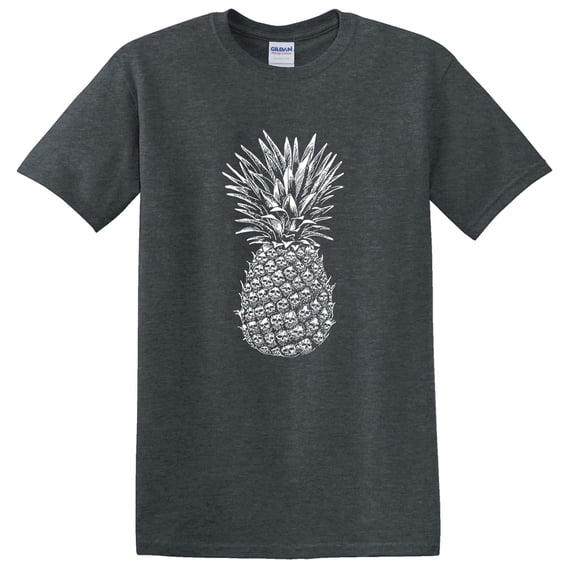 Skull Pineapple Retro Style T-Shirt