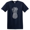 thumbnail image 1 of Skull Pineapple Retro Style T-Shirt, 1 of 4