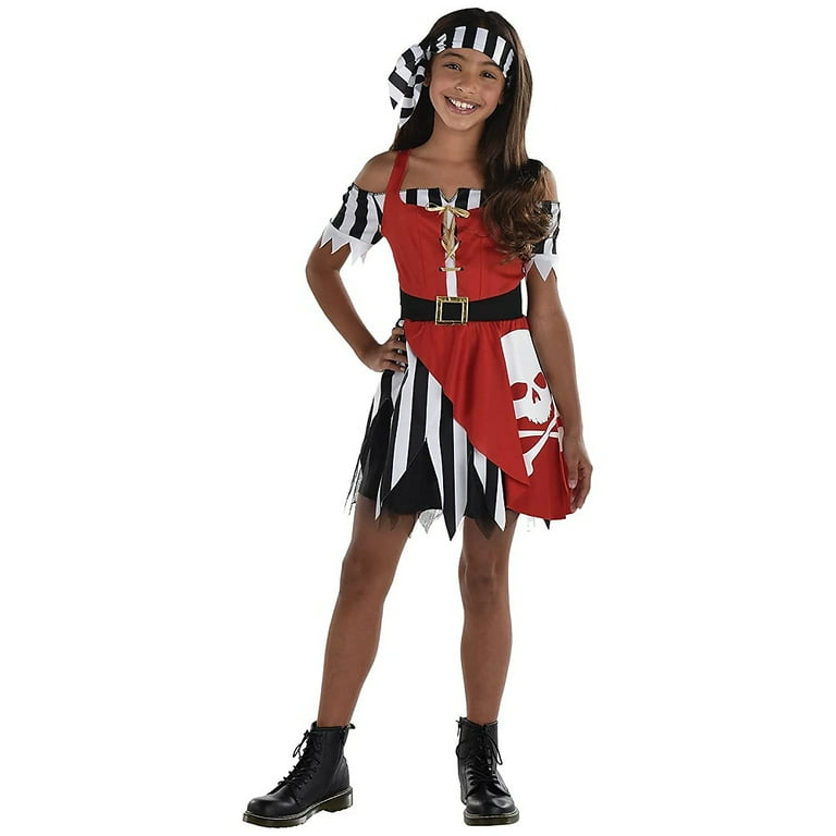 Pirate Costume Kids Black White Red Pirate Costume Kids Black White Red