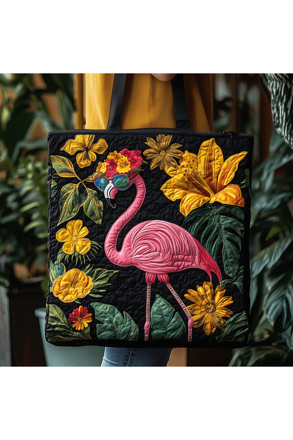 Skull Pirate Quilted Tote Bag, Large Quilted Shoulder Bag for Everyday Use