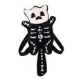 thumbnail image 1 of Skull Plush Backpack Gothic Water Bottle Bag Goth Doll Backpack Female Winter Furry Bag Skull Shape Bag Skeleton Birthday Gift, 1 of 6