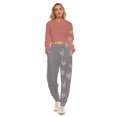 thumbnail image 1 of Skull-Print Crop Sweatshirt & Jogger Set, 1 of 5