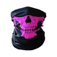 thumbnail image 1 of Skull Print Neck Gaiter Face Mask, Soft Elastic Seamless Multifunctional Tube Bandana, Windproof UV Protection Skull Face Cover for Motorcycle Cycling Hunting Halloween Cosplay, 1 of 7