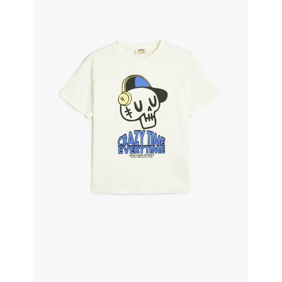 Skull Printed T-Shirt
