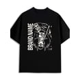 thumbnail image 1 of Skull Reaper Tee mens 180G 100% Cotton black Fashion Unisex Shirt Short Sleeve tshirts Vintage Unisex Shirt Short Sleeve tshirts Trendy Unisex Shirt Cotton tshirts, 1 of 7