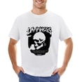 thumbnail image 1 of Skull Retro Darkness Men’s Graphic T-shirt Vintage Short Sleeve Sport Tee White 2XL, 1 of 2