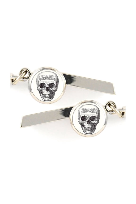 Skull Safety Whistle Keychain