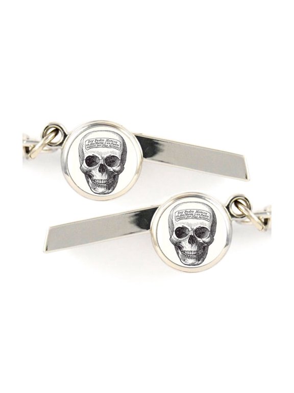 Skull Safety Whistle Keychain