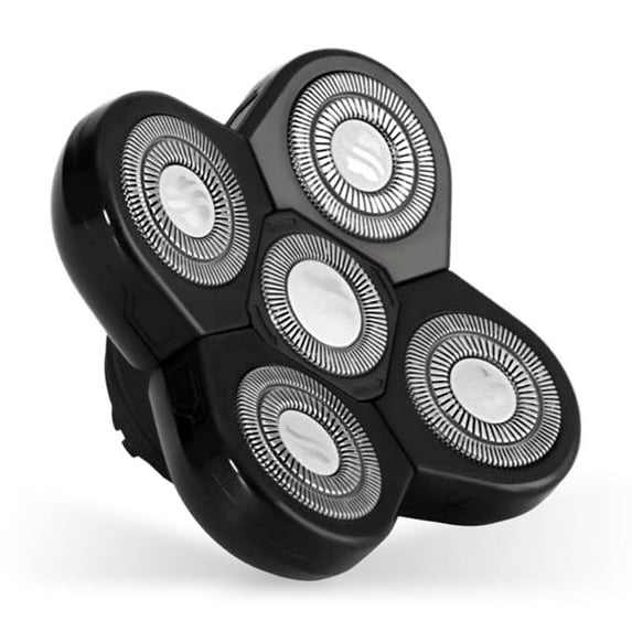 Skull Shaver Carver Blade 5 Head Replacement | Electric shaver replacement heads | For coarse/ thick hair