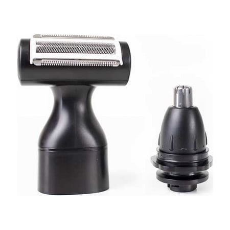 Skull Shaver Electric Shaver and Nose Trimmer Attachment Bundle, 2-Piece