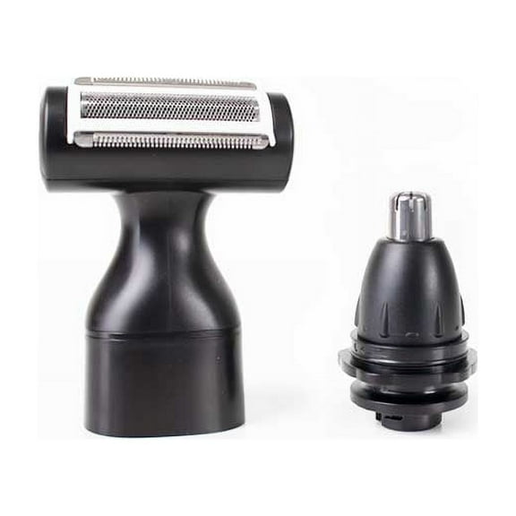 Skull Shaver Electric Shaver and Nose Trimmer Attachment Bundle, 2-Piece