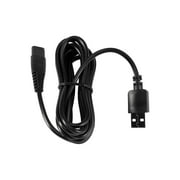 Skull Shaver USB charging cord compatible with Pitbull, Palm and Butterfly Kiss Shaver