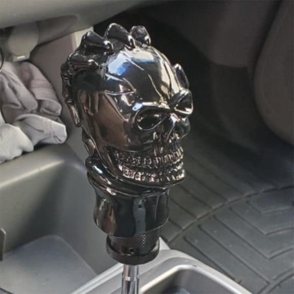 Skull Shift Knob FunnyStick Shifter Gear Stick Shifter Head, Fit Most Universal Manual Atomatic
