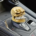 thumbnail image 1 of Skull Shift Knob Resin Skeleton Head Gear Knob Cool Style Stick Lever Handle Fit Most Manual Automatic Car Tuck Vehicle, 1 of 5
