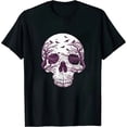 thumbnail image 1 of Skull Shirts for Women Funny Gothic Graphic Tank Tops Casual Short Sleeve Halloween Tshirts Novelty Horror Tee Shirts, 1 of 5