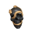 thumbnail image 1 of Skull with Snakes Table Decoration 4x2 in, 1 of 3