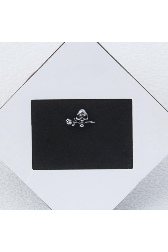 Skull Stud Helix Cartilage hoop Earring Stacking Set – Stainless Steel, Unisex Piercing Jewelry for Men and Wome