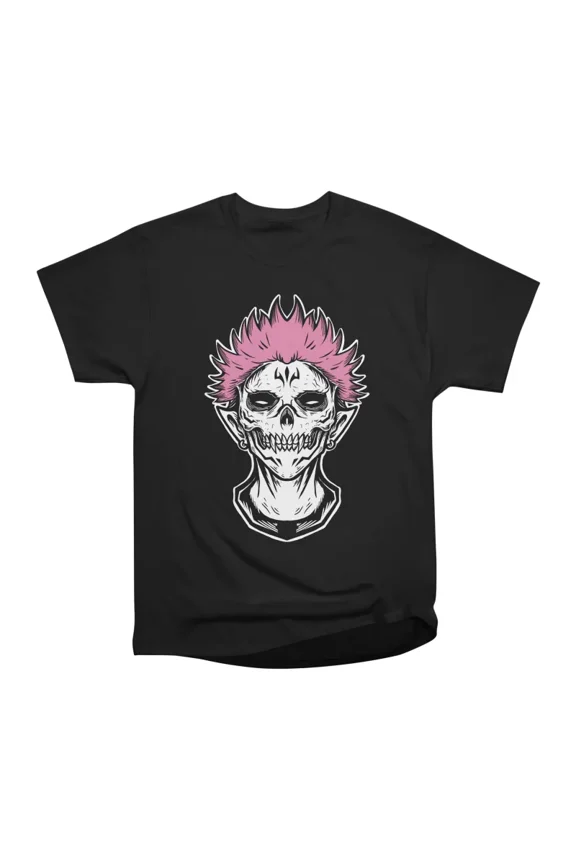 Skull Sukuna T-Shirt Tee Gift For Him Merch For Her Apparel For Friend
