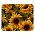 thumbnail image 1 of Skull Sunflower Mouse Pad, Rubber Base Computer Mouse Pads for Wireless Mouse, 1 of 7