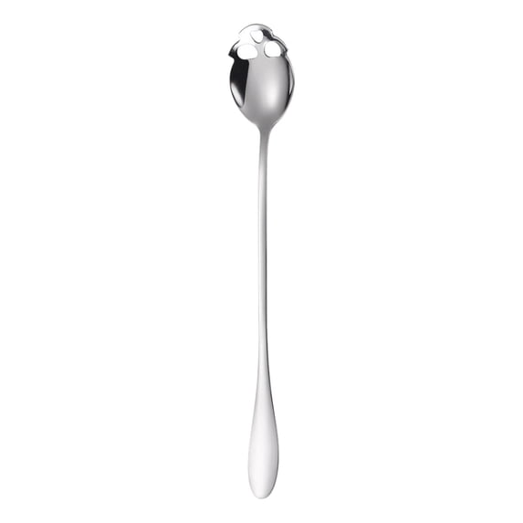 Skull Swizzle Stick Bar Spoon,Stainless Steel Skull Sugar Spoon, Dessert Tea Coffee Stirring Spoon,Reusable Mixing Spoon,Coffee Stirrer for Bar Home Halloween Party Stirring Cocktail Beverage Drinks