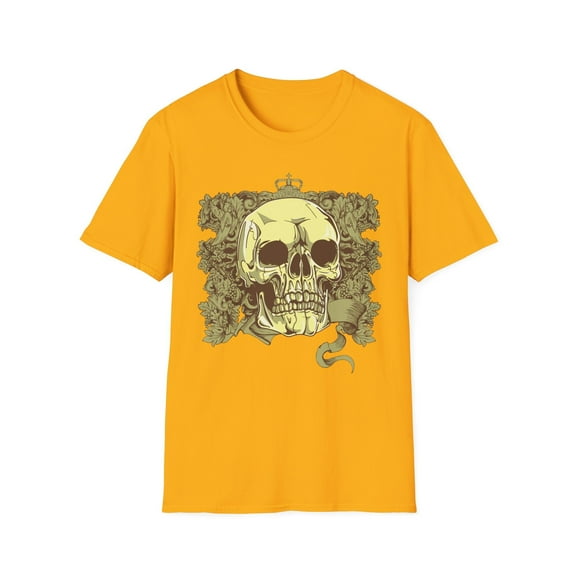 Skull T Shirt, Skull Design Shirt, Skull Art Tee Shirt, T-shirt with Skull 2