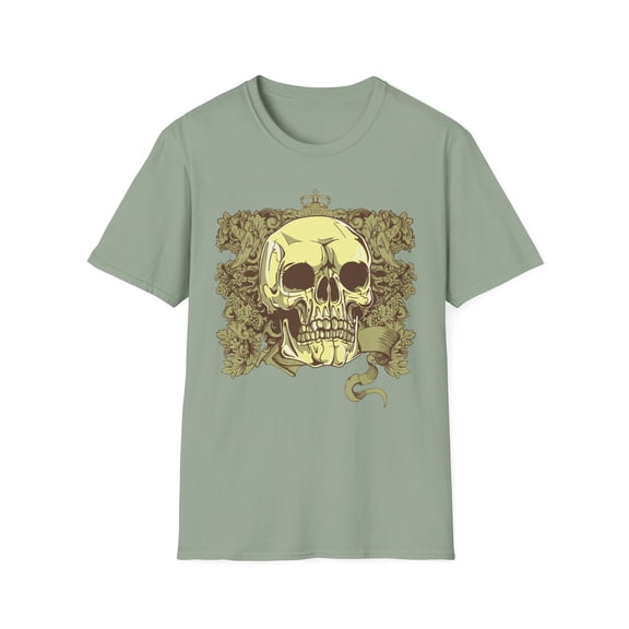 Skull T Shirt, Skull Design Shirt, Skull Art Tee Shirt, T-shirt with Skull 2
