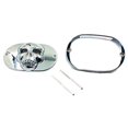 thumbnail image 1 of Skull Tail Light Lamp Collar Mask Cover for Harley Touring Softail XL Road King Dyna Cruiser, 1 of 9