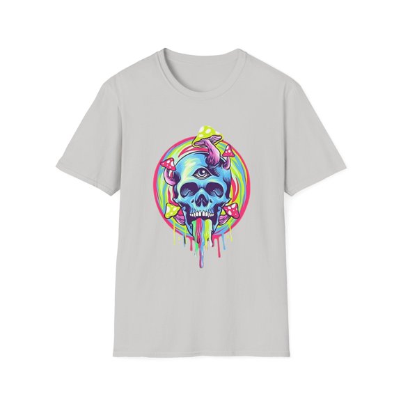 Skull Tee Shirt, Skeleton Shirt, Shirt with Skull, Shirt with Skeleton