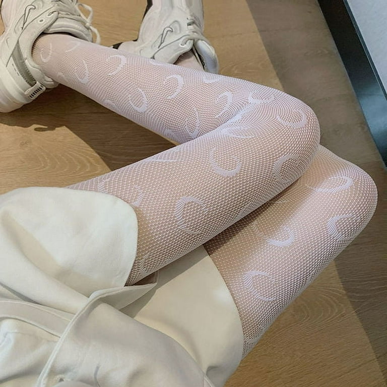 Skull Tights Stockings Sexy Hollow Mesh Calcetines Fish Net Stockings  Female Club Party Fishnet Anti-Snagging Pantyhose 