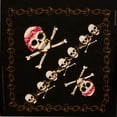 thumbnail image 1 of Skull Unisex 100% Cotton Multifunctional Bandana Head Wrap Multi-Packs, Punk Skull, 1 Piece, 1 of 1