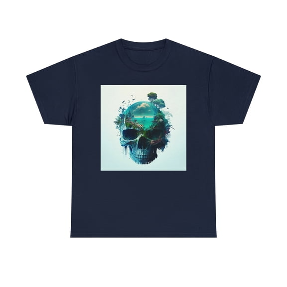 Skull Unisex Heavy Cotton Tee