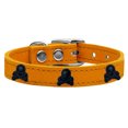 thumbnail image 1 of Skull Widget Genuine Leather Dog Collar Mandarin 24, 1 of 2