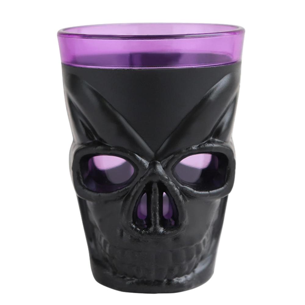 Skull Wine Cup LED Electronic Drink Cup for Halloween Party Cups