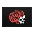 thumbnail image 1 of Skull with Roses - Removable Patch, 1 of 4