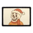 thumbnail image 1 of Skull With Santa Hat - Removable Patch, 1 of 3