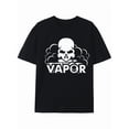 thumbnail image 1 of Skull and Clouds Vapor Graphic Tee, 1 of 6