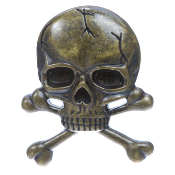 Skull and Cross Bone Pirate Belt Buckle