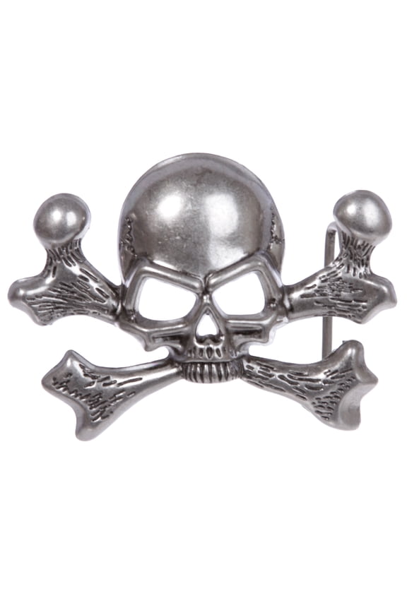 Skull and Cross Bone Pirate Belt Buckle
