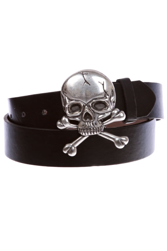 Skull and Cross Bone Pirate Halloween Costume Belt Multi-Color Options