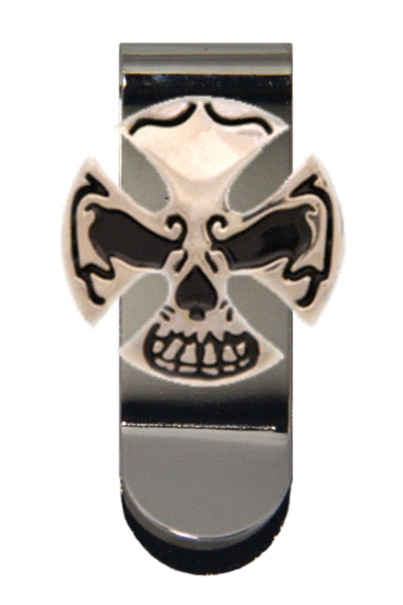 Skull and Crossbones Money Clip
