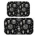 thumbnail image 1 of Skull and Hand Gothic Pattern Bath Mat Set Of 2,Non-Slip Rug for Bathroom,Kitchen,Bedroom,Entrance, 30x17 and 23.5x15.7 Inches, 1 of 5